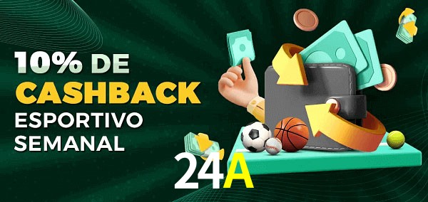 10% de bônus de cashback na 24A