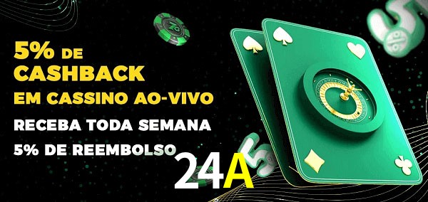 Promoções do cassino ao Vivo 24A